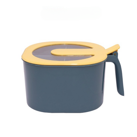 Modern Spice Kit - 1000 ml - 4 Grid Spice Jar (Random Color)